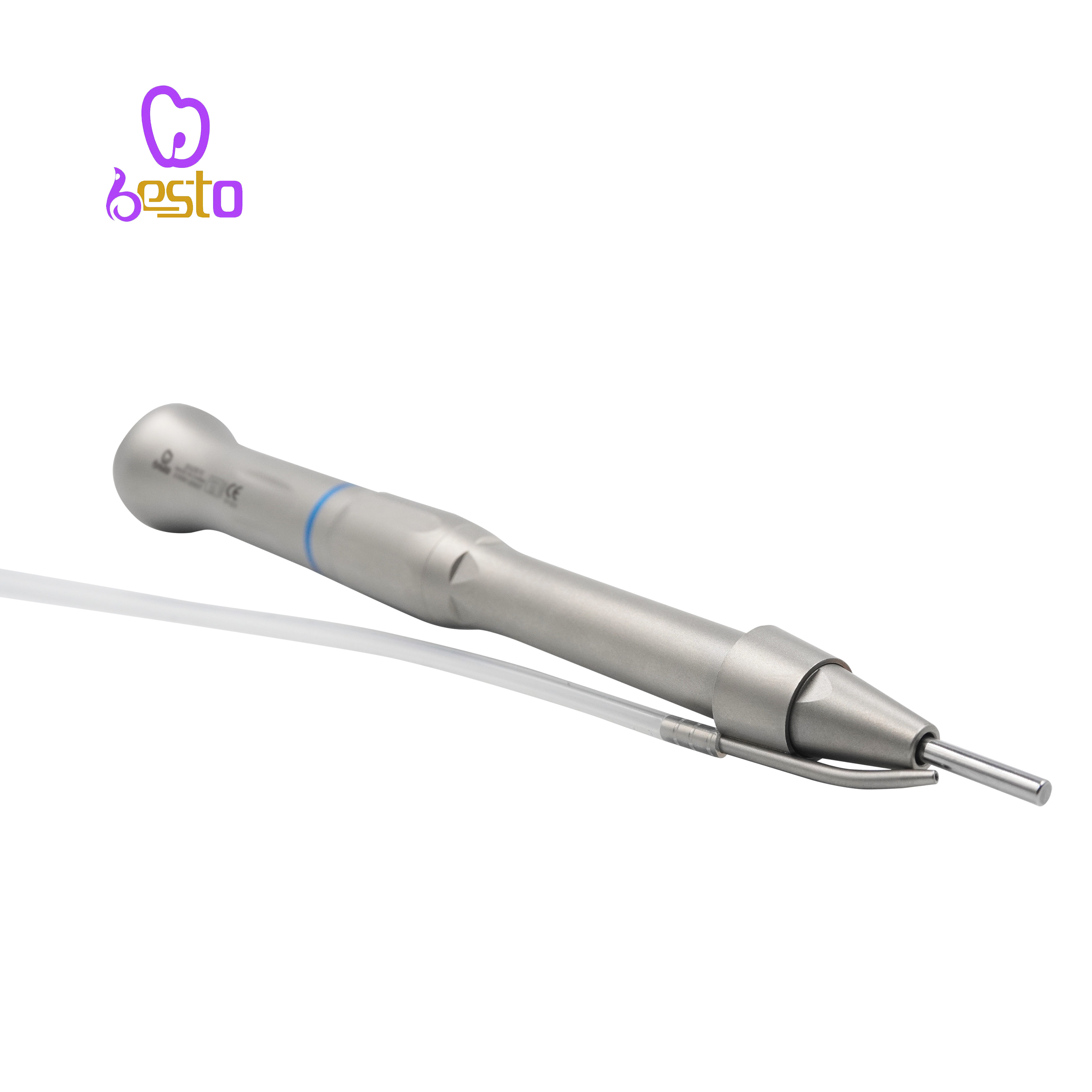 Dental Surgical Handpiece Stainless Steel Air Turbine Surgery Straight Dental Handpiece