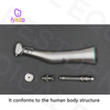 Dental 20:1 Implant Contra Angle Push Button Low Speed Air Turbine Dental Implant Handpiece