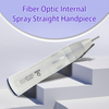 Dental Fiber Optic Straight Handpiece Double Water Spray Stainless Steel Dental Low Speed Handpiece 