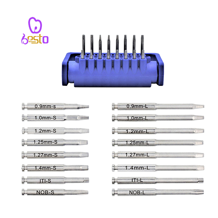 Dental Universal Implant Torque Wrench 16pieces Screwdrivers Implant Universal Kit