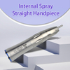 Dental Straight Handpiece Internal Spray with Ceramic Bearings Stainless Steel Low Speed Straight Handpiece 