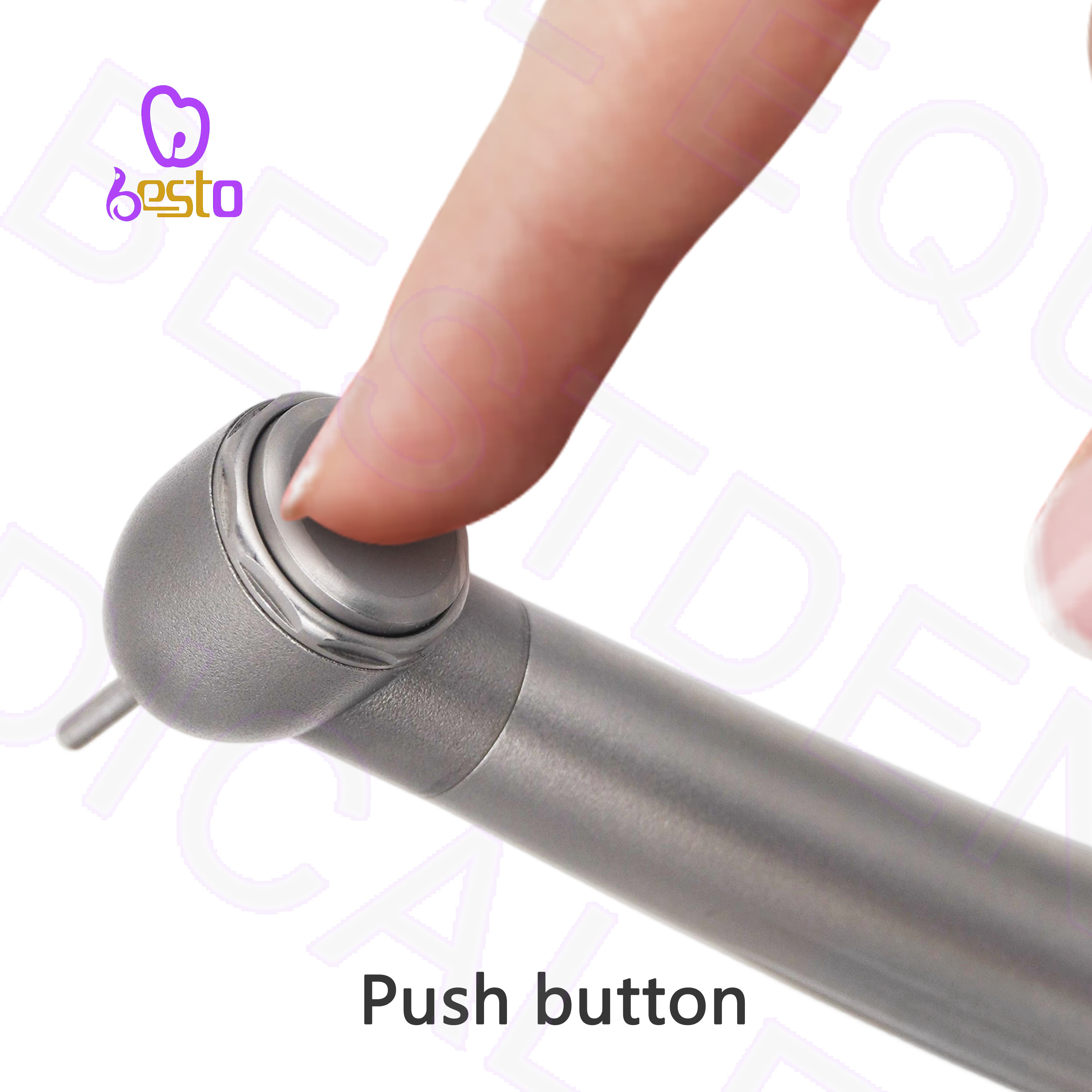 Dentistry Equipment Air Turbine Handpiece Stainless Steel High Speed Dental Tip 4 Water Sprays Handpieces 2holes Standard Head