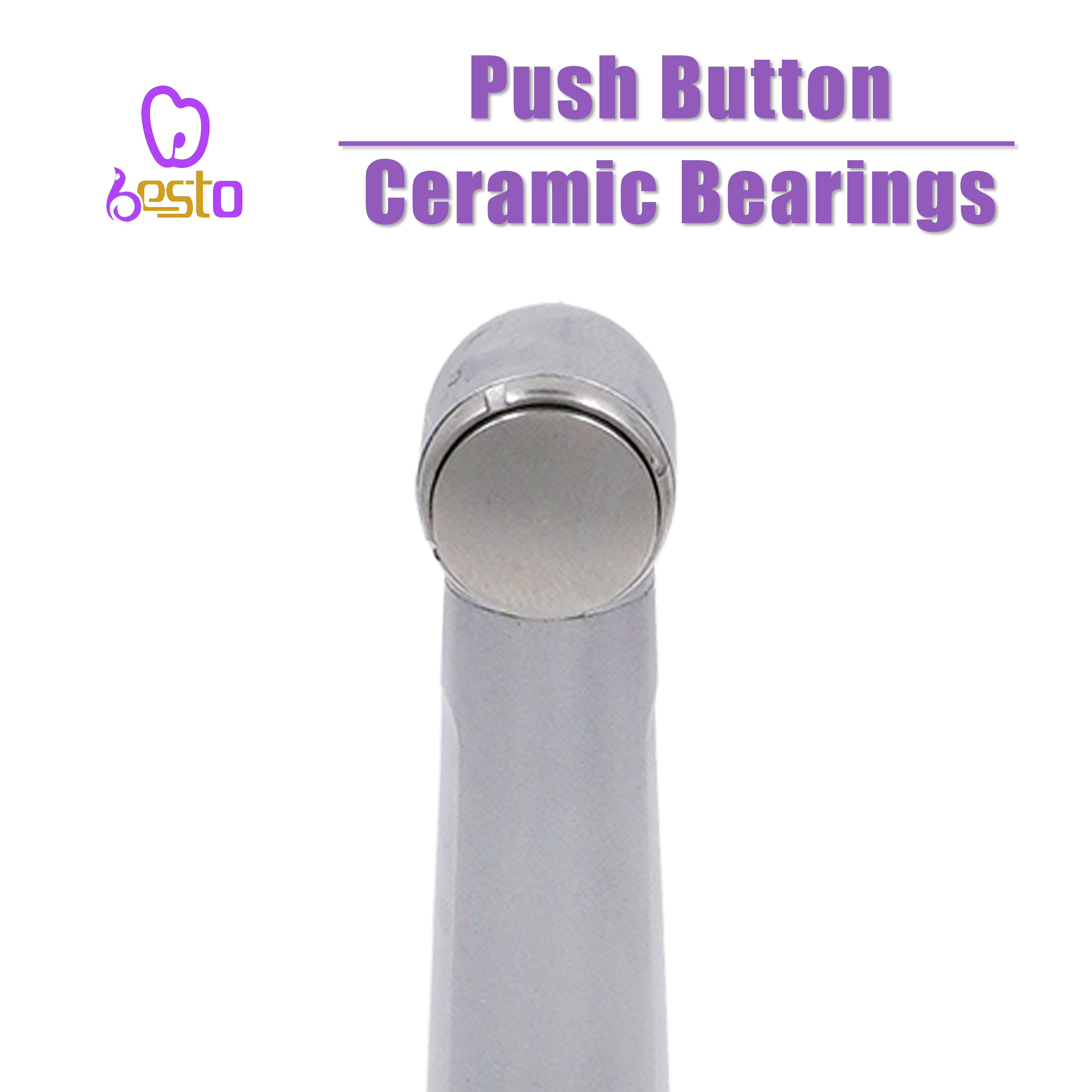 Dental Air Turbine Tools High Speed Handpiece Push Button Tips Ceramic Bearing Dental Equipment