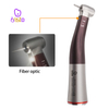 Dental Increase Contra Angle Handpiece 1:5 Fiber Optic Low Speed Contra Angle New Design Brown Color Fit E-type Electric Motor