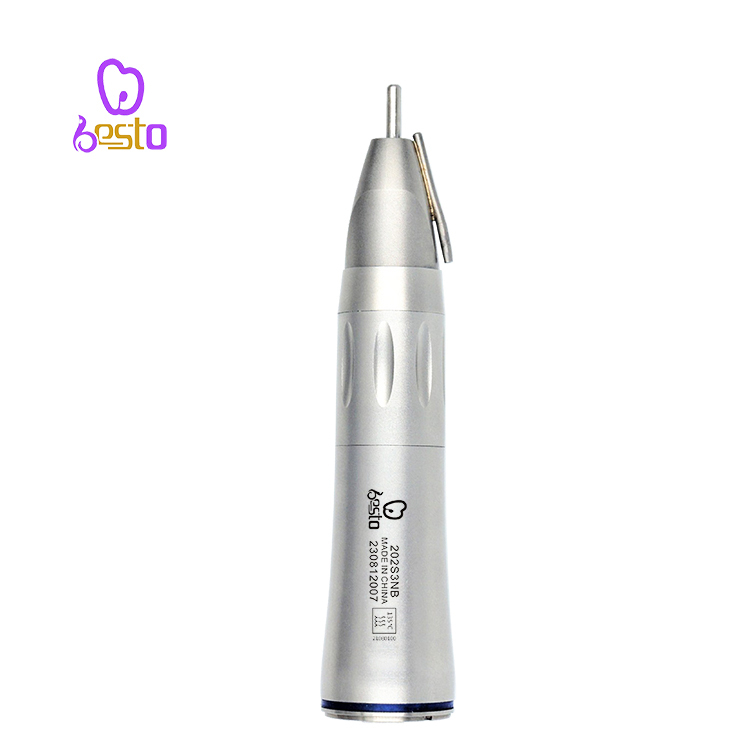 Dental Straight Handpiece Internal Water Spray Ceramic Bearings Contra Angle Dental Low Speed Handpiece 