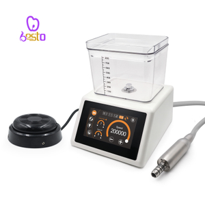 Dental Electric Brushless Micromotor Handpiece Internal Water Spray LED Fiber Optic Contra Angle 16:1 1:1 1:5