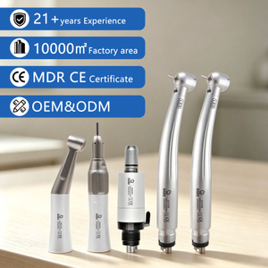 ISO CE Certified Dental Handpiece Kit LED High Speed FX Low Speed Turbine Tool Dental Product