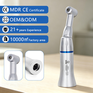 Dental Slow Speed Handpiece External Water Spary Contra Angle Instrument Push Button Turbine Tip Dentistry Tools